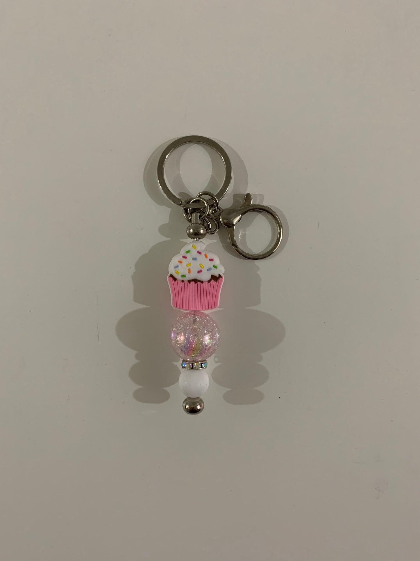 silicone beads keychain