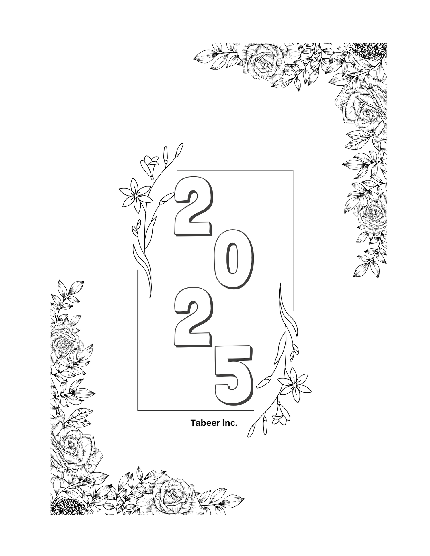 2025 digital download templates