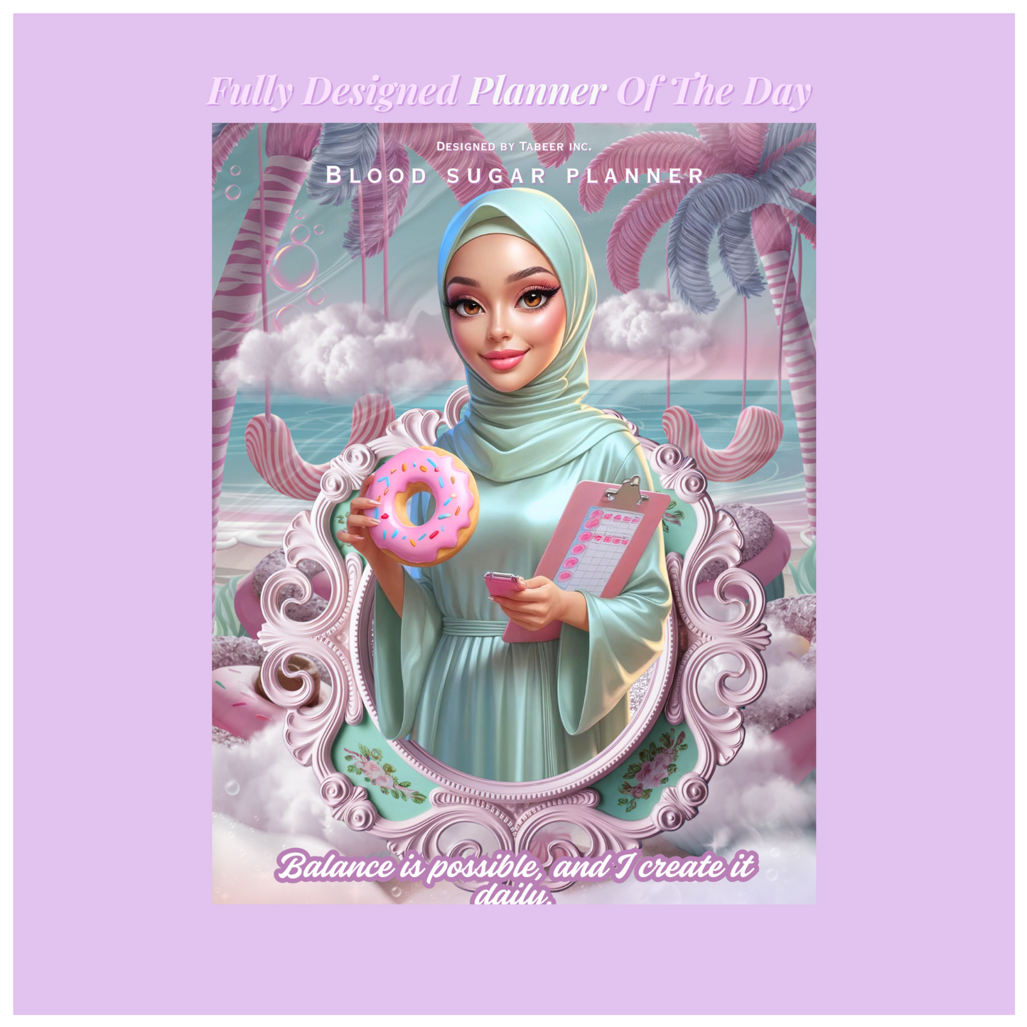 Blood Sugar Planner Fully Designed PLR