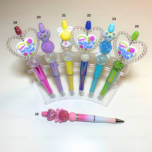 beaded fancy pen Mother's Day