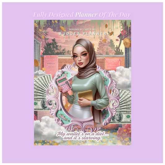 PLANNER OF THE DAY Fully Designed Digital Planners (PLR)