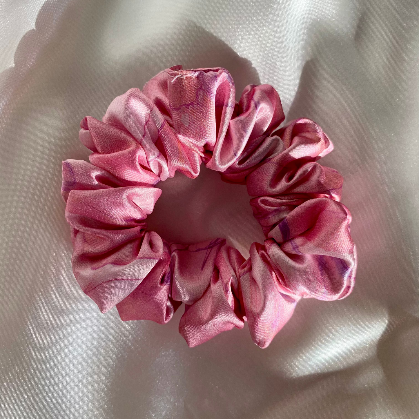 Silk Scrunchie pink scrunchie cute scrunchie pastel colours scrunchies gift for her