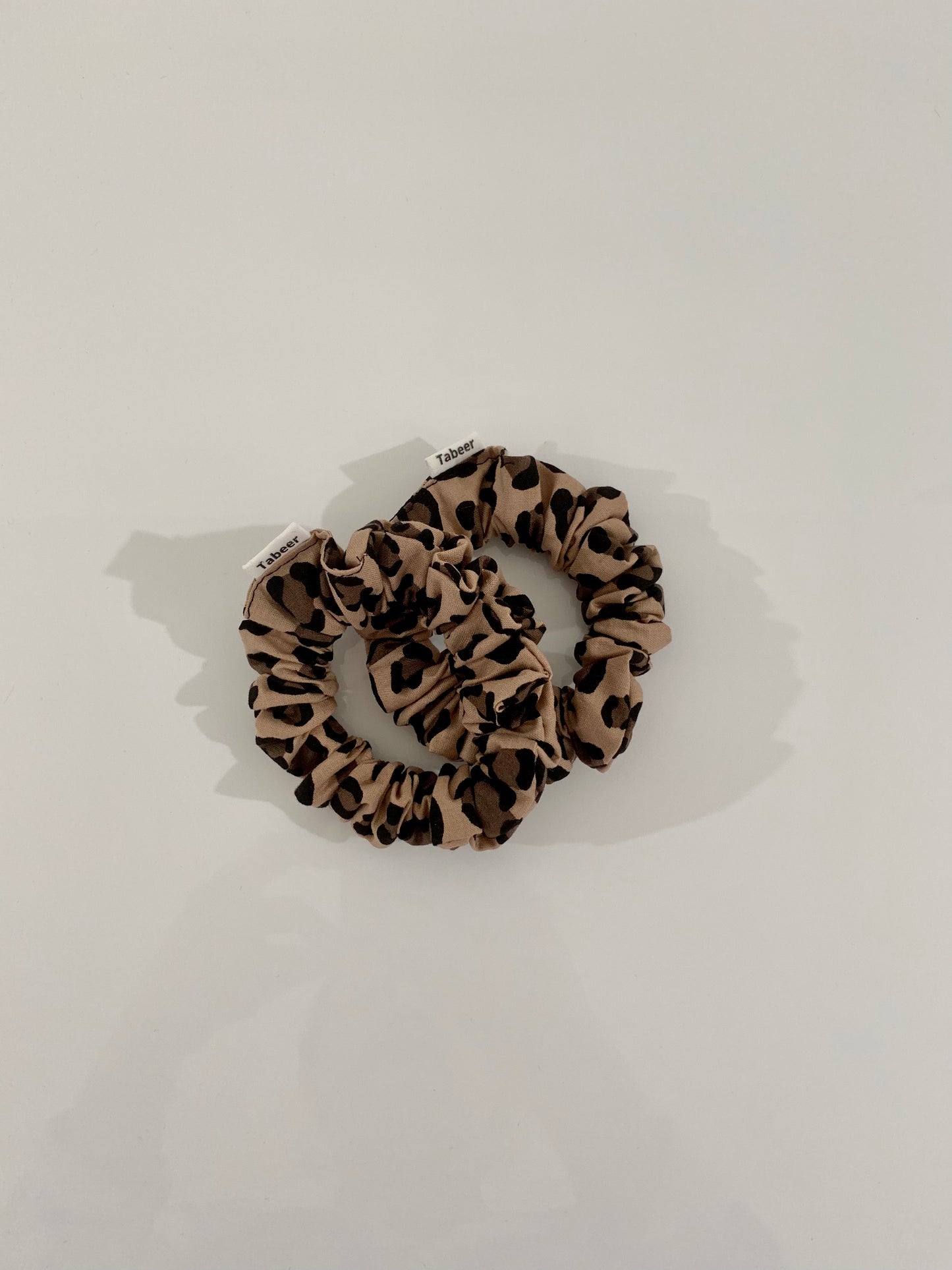 Cheetah Print Scrunchie, gift sets for women, Skinny, Medium, Large Hair Ties, Animal print Scrunchie, Leopard print scrunchie Gift for Her