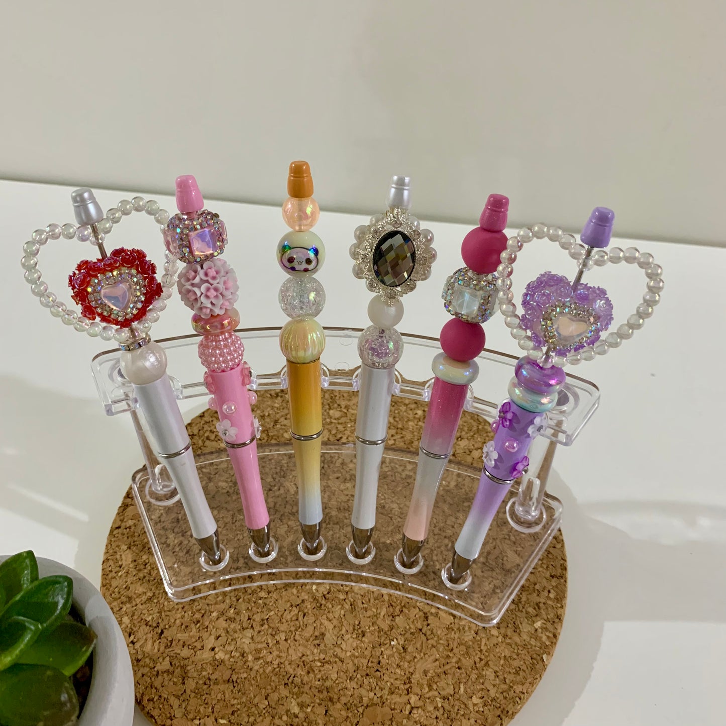 beaded pens